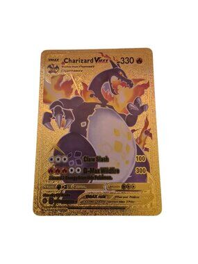 Charizard VMAX Gold   Card New